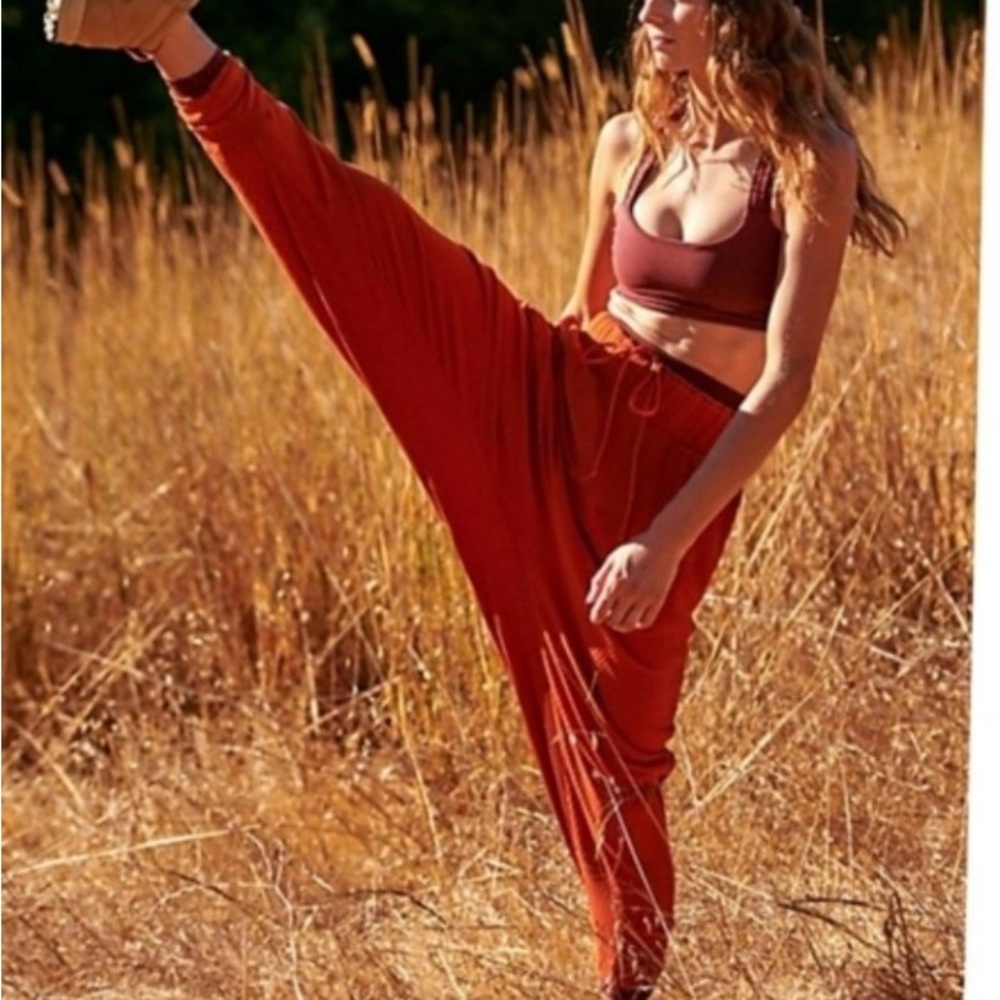 Free People Movement Y2K‎ Can't Handle This Harem Pants in Rust - Small Boho